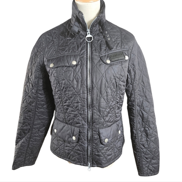 Barbour Jackets & Blazers - Barbour Range Rover Collection Black Quilted Jacket